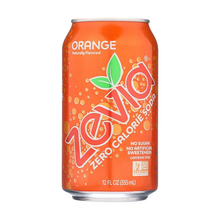 Zevia | Orange Soda Can 355ml