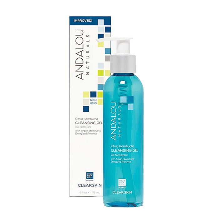 Andalou Naturals | Clear Skin Citrus Kombucha Cleansing Gel