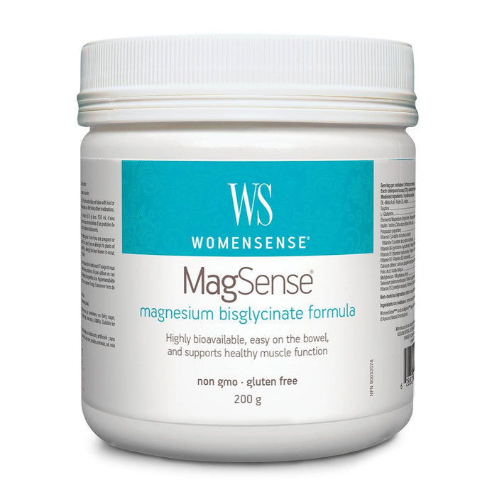 WomenSense | MagSense Berry Flavour Magnesium Bisglycinate Formula Powder 200g
