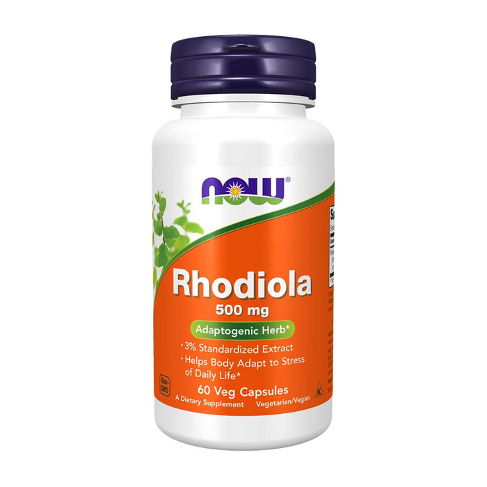 NOW | Rhodiola 500mg Vegetarian Capsules