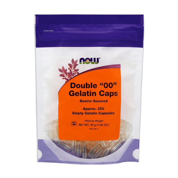 NOW | Empty Double "00" Gelatin Capsules