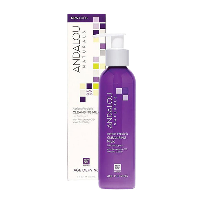 Andalou Naturals | Age Defying Apricot Probiotic Cleansing Milk