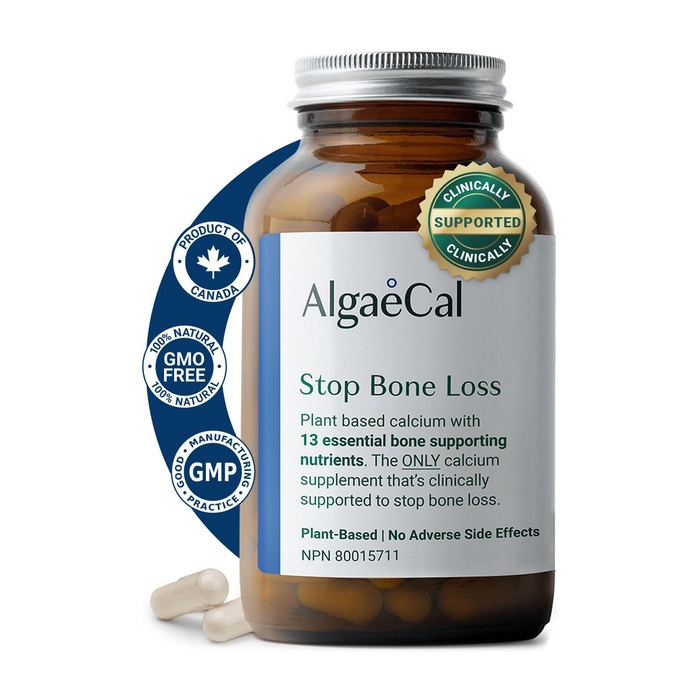 AlgaeCal | Plant-Sourced Calcium 90 Veggie Caps