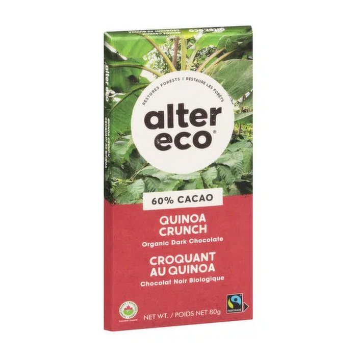 Alter Eco | Quinoa Crunch Dark Chocolate Bar