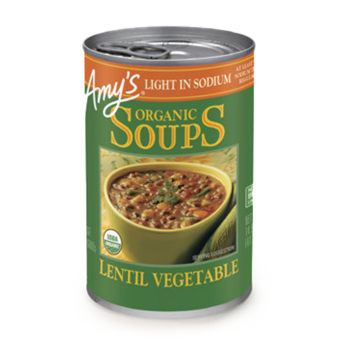 Amy's | Organic Lentil Vegetable Lower Sodium Soup