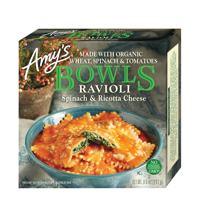 Amy's | Spinach & Ricotta Cheese Ravioli Bowl