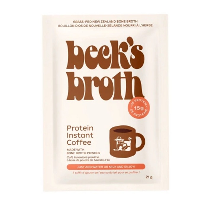 Beck's Broth | Protein Instant Coffee 21g