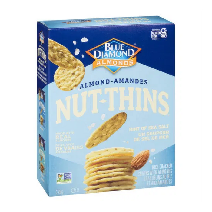 Blue Diamond | Hint of Sea Salt Almond Nut Thins Crackers