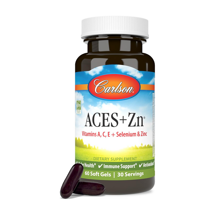Carlson | ACES+Zinc 60 Softgels