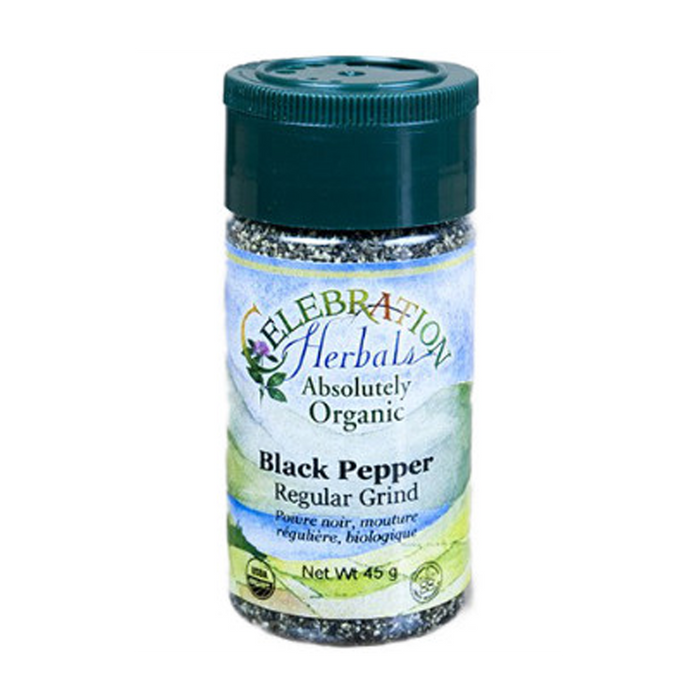 Celeberation Herbals | Organic Black Pepper Regular Grind 45g
