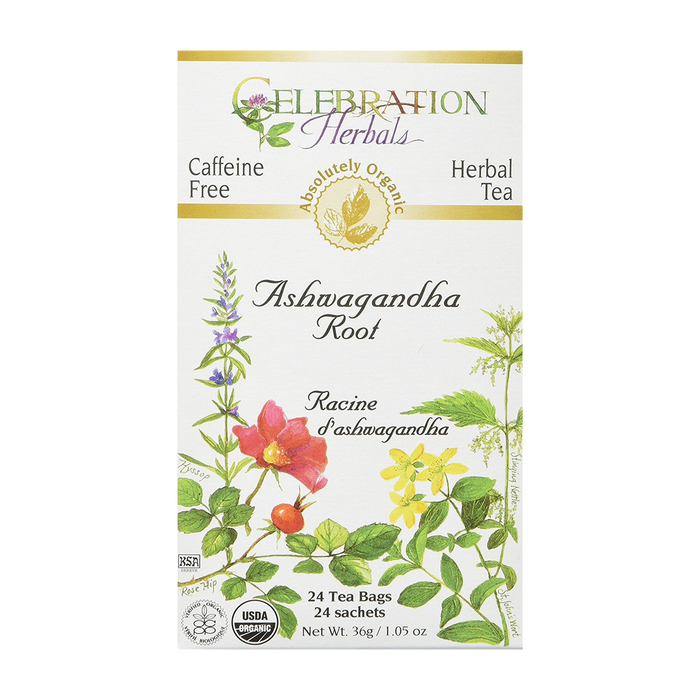 Celebration Herbals | Ashwagandha Tea 24-Bags