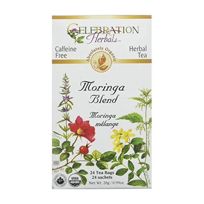 Celebration Herbals | Moringa Blend Tea 24-Bags