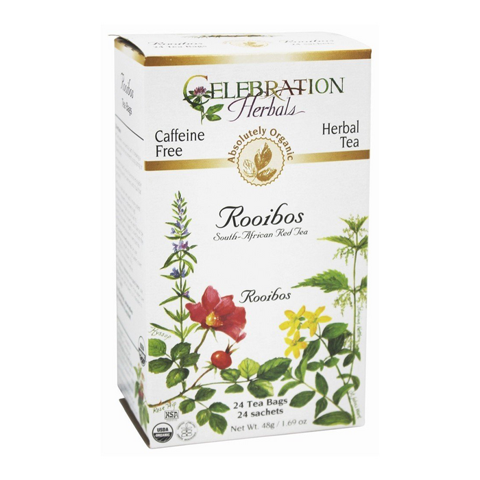 Celebration Herbals | Rooibos South African Red Tea 24-Bags