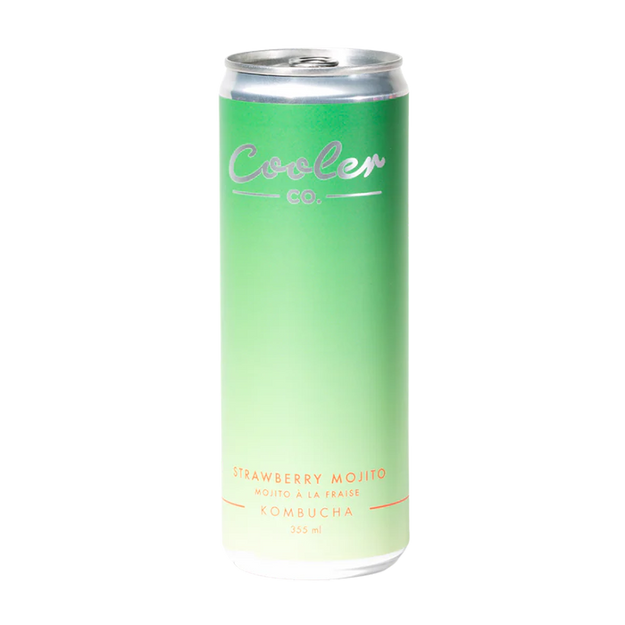 Cooler Co. | Kombucha Strawberry Mojito 355ml