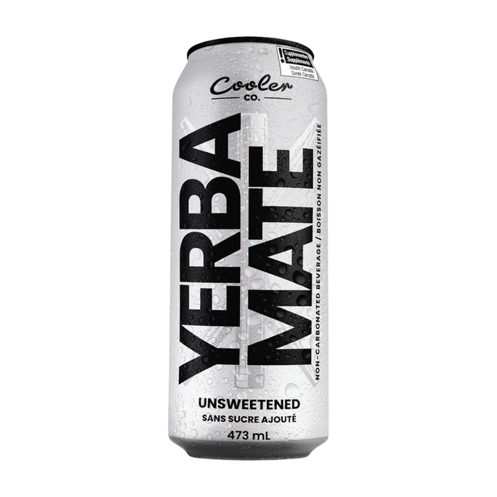 Cooler Co. | Yerba Mate Non-Carbonated Beverage Unsweetened 473ml