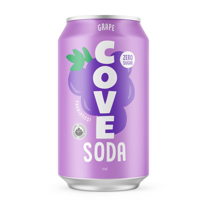 Cove Soda | Organic Grape Soda 355ml