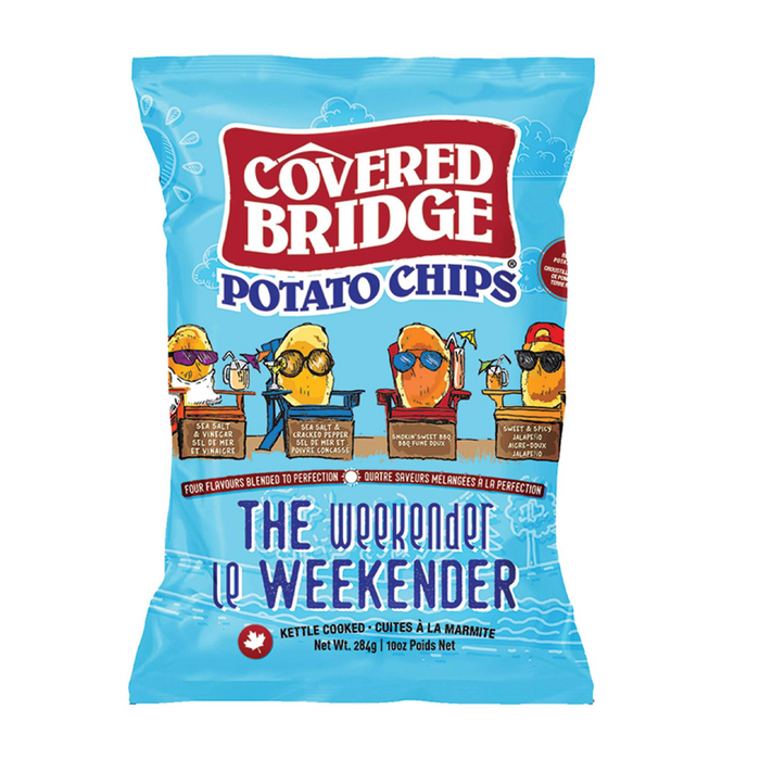 Covered Bridge | The Weekender Potato Chips 284g
