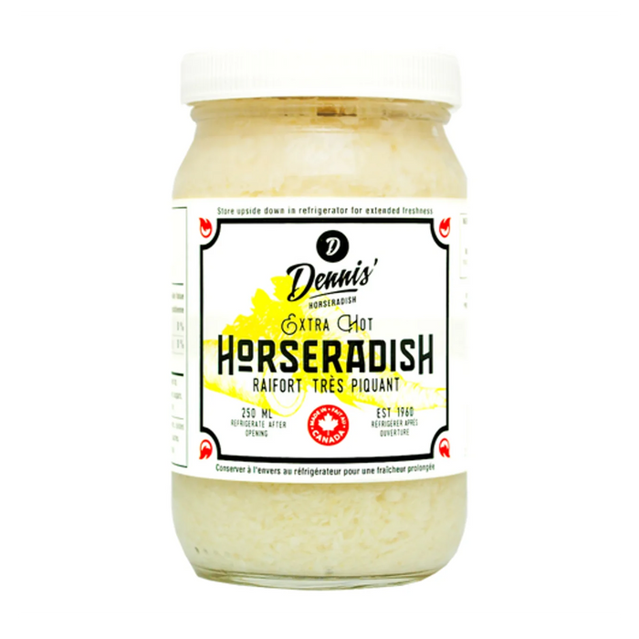 Dennis' Horseradish | Extra Hot Horseradish 250ml