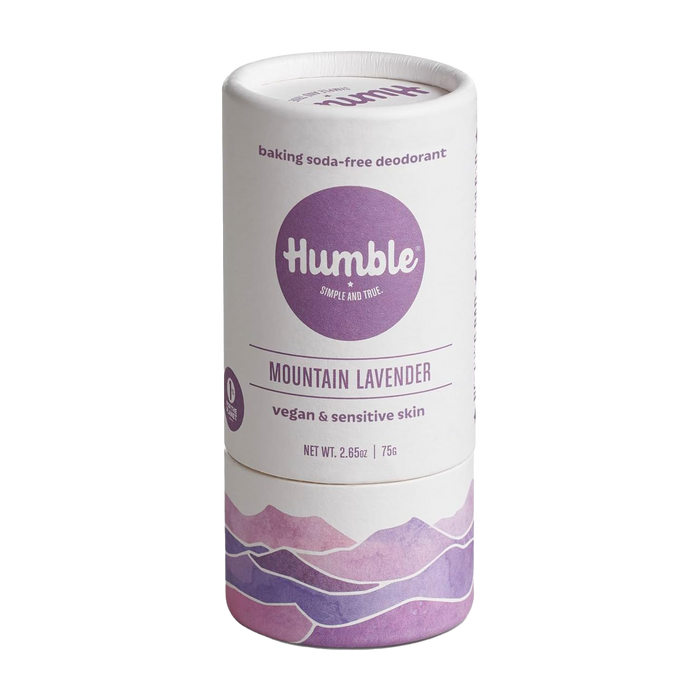 Humble Brands | Deodorant Aluminum & Baking Soda Free Mountain Lavender 75g