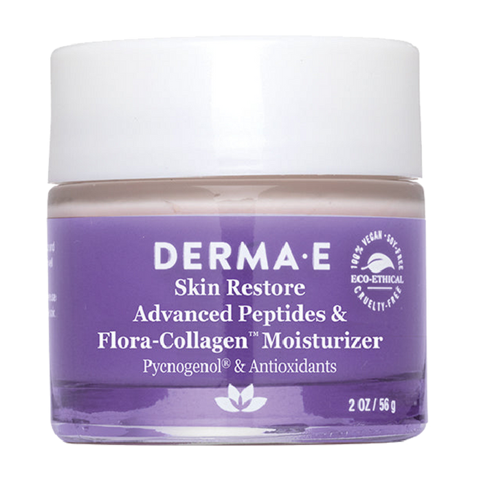 Derma E | Advanced Peptides & Flora-Collagen Moisturizer Cream