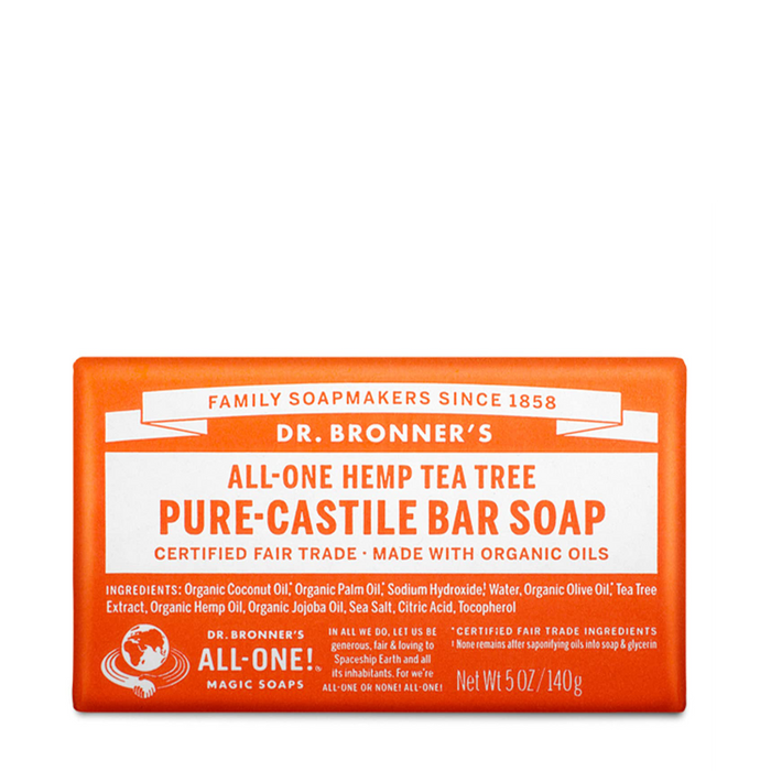 Dr. Bronner's | Tea Tree Pure Castile Bar Soap