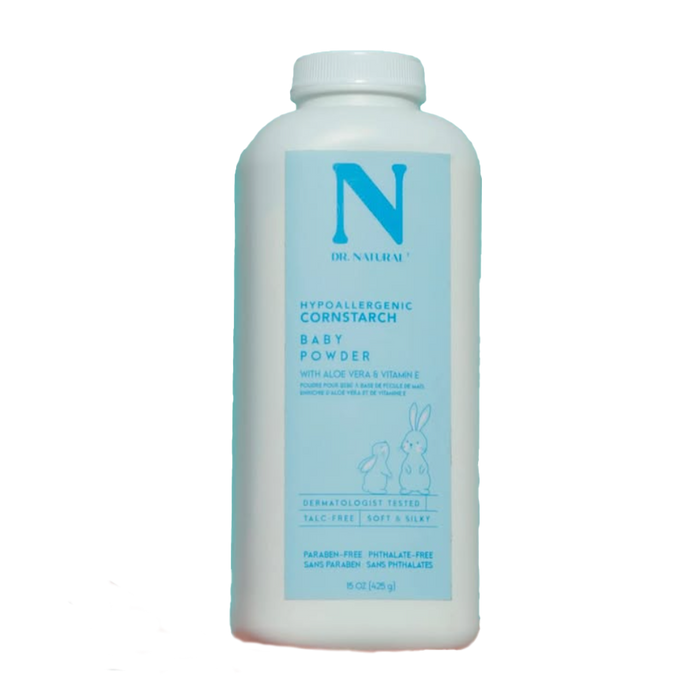Dr. Natural | Talc-Free Cornstarch Baby Powder 425g