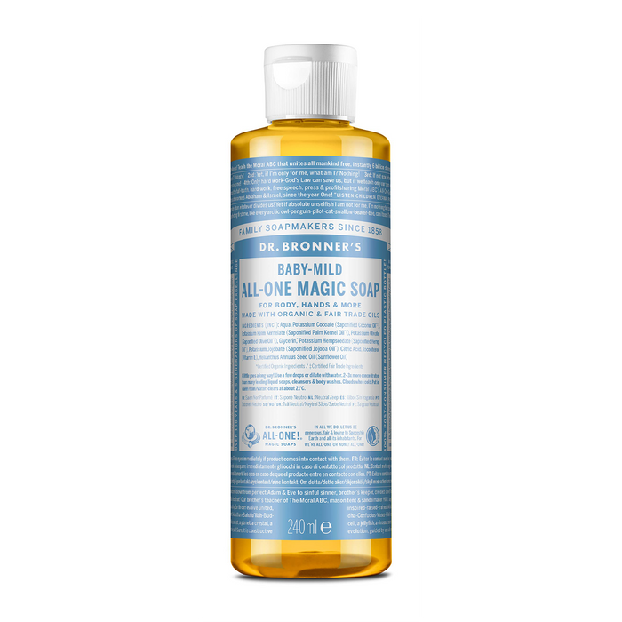 Dr. Bronner's | Baby Unscented Pure Castile Liquid Soap