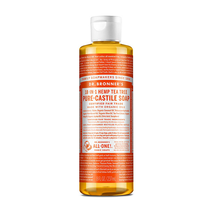 Dr. Bronner's | Tea Tree Pure Castile Liquid Soap