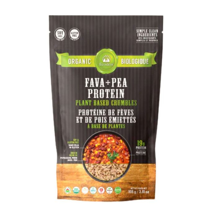 EcoIdeas | Fava & Pea Protein Crumbles