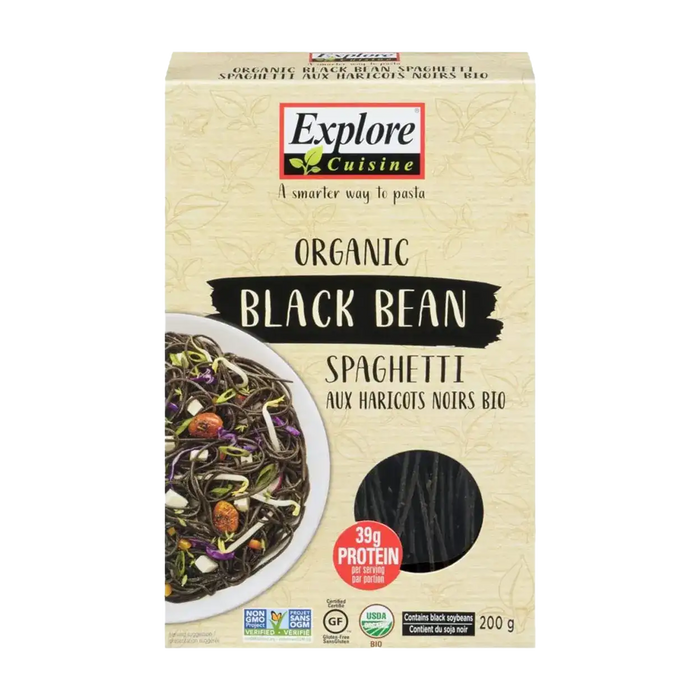 Explore Cuisine | Organic Black Bean Spaghetti 200g