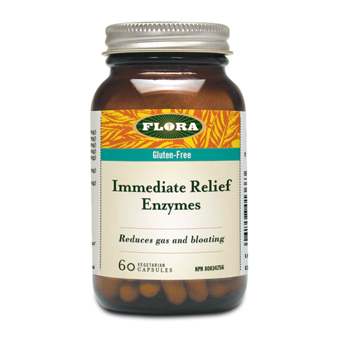 Flora | Urgent Relief Enzymes Vegetarian Capsules