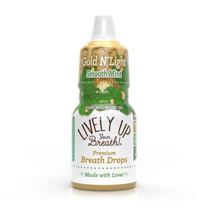 Lively Up Your Breath | Gold N' Light Mint Drops 8ml