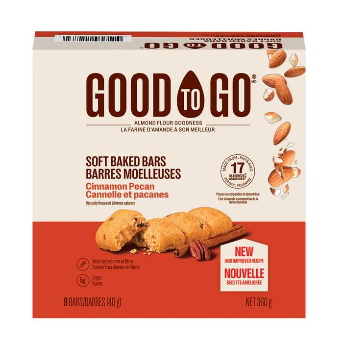 Good To Go | Cinnamon Pecan Soft Baked Bar Box