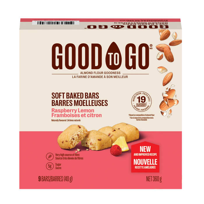 Good To Go | Raspberry Lemon Soft Baked Bar Box