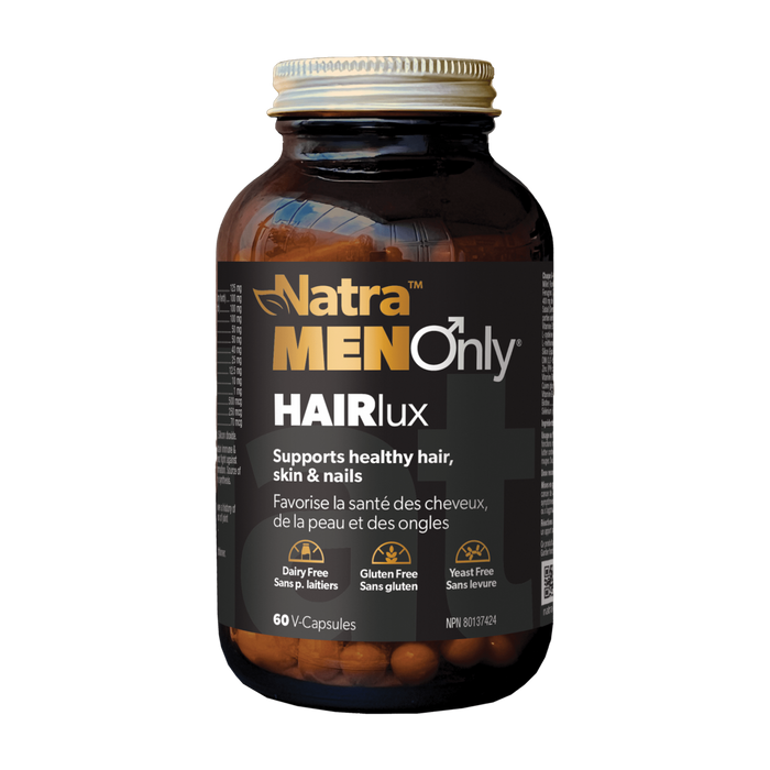Natra | MENOnly HAIRlux 60 Veggie Caps