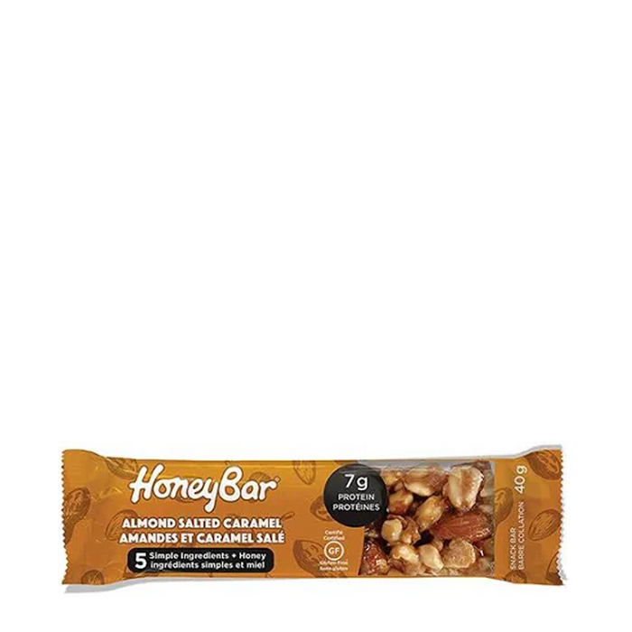 HoneyBar | Almond Salted Caramel Snack Bar 40g