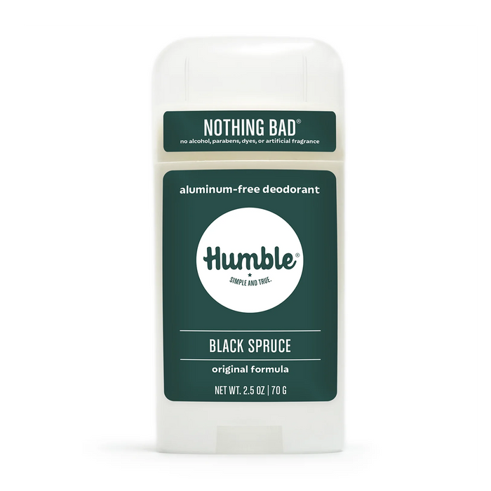 Humble Brands | Deodorant Stick Aluminum Free Black Spruce 70g