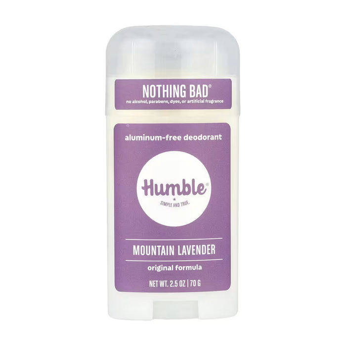 Humble Brands | Deodorant Stick Aluminum Free Mountain Lavender 70g