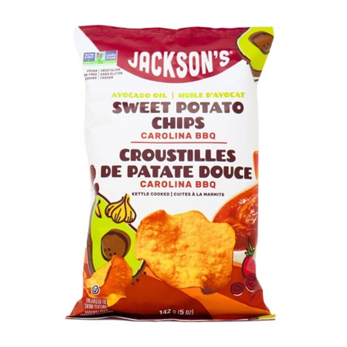 Jackson's | Sweet Potato Chips Carolina BBQ 142g