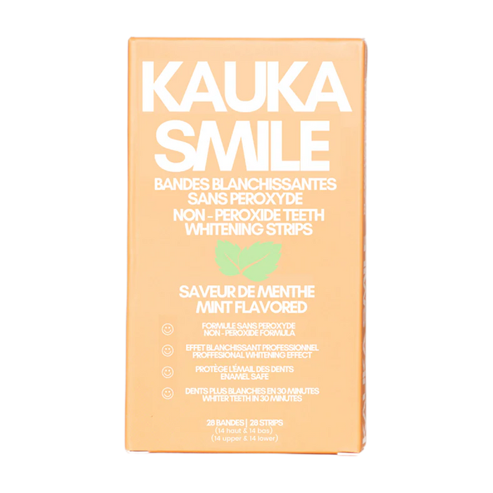 Kauka Smile | Whitening Strips Peroxide Free 28-Count
