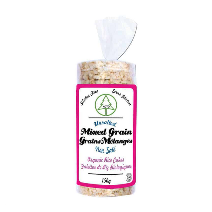 Koyo | Organic Mixed Grain Unsalted Rice Cakes