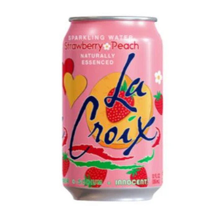 La Croix | Strawberry Peach Sparkling Water 355ml