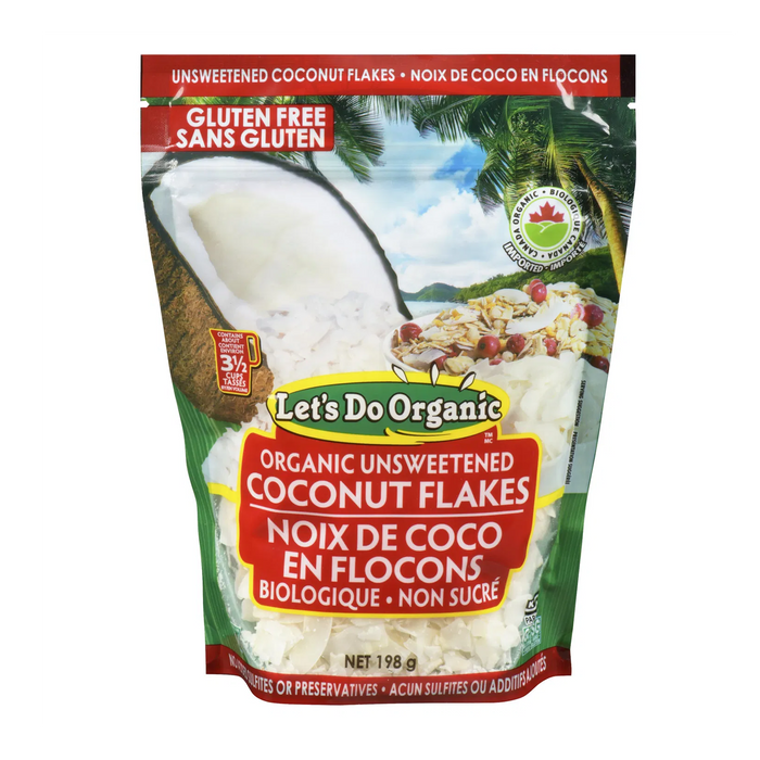 Let's Do | Organic Unsweetened Organic Coconut Flakes