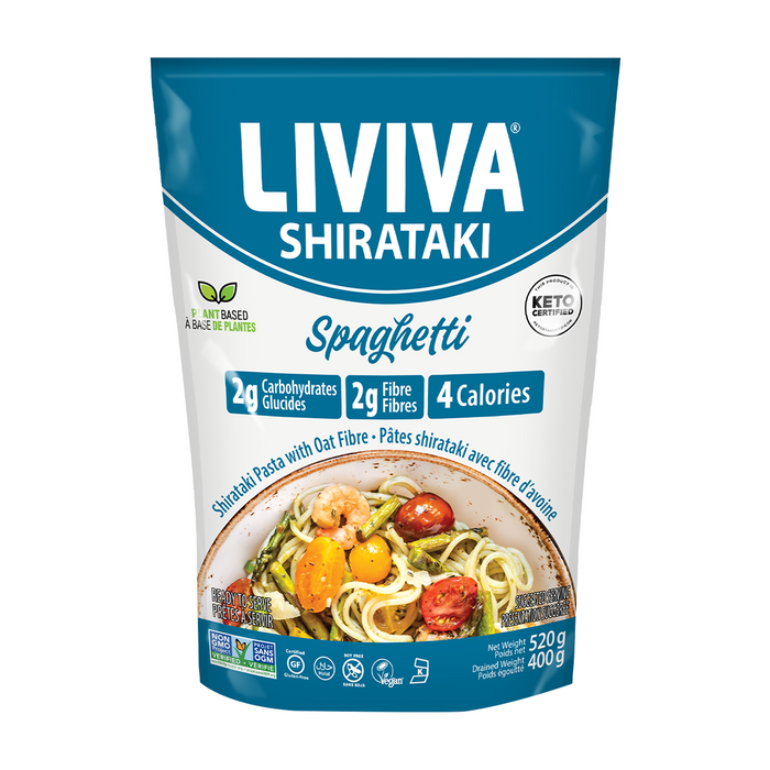 Liviva | Shirataki Spaghetti With Oat Fibre 400g