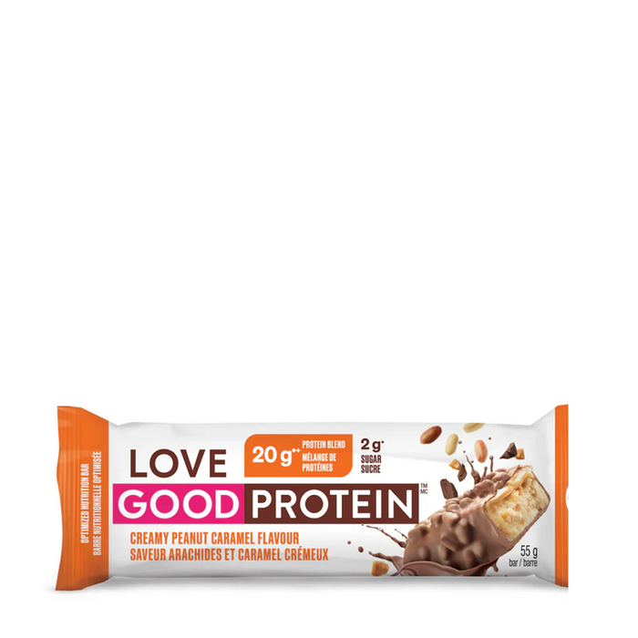 Love Good Fats | Creamy Peanut Caramel Protein Bar
