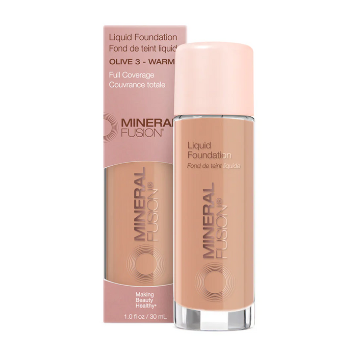 Mineral Fusion | Liquid Foundation Olive 3 Warm