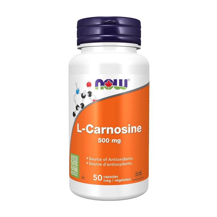 NOW | L-Carnosine 500mg Capsules 50's