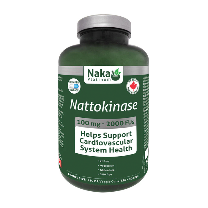 Naka Platinum | Nattokinase 100mg Vegetarian Capsules