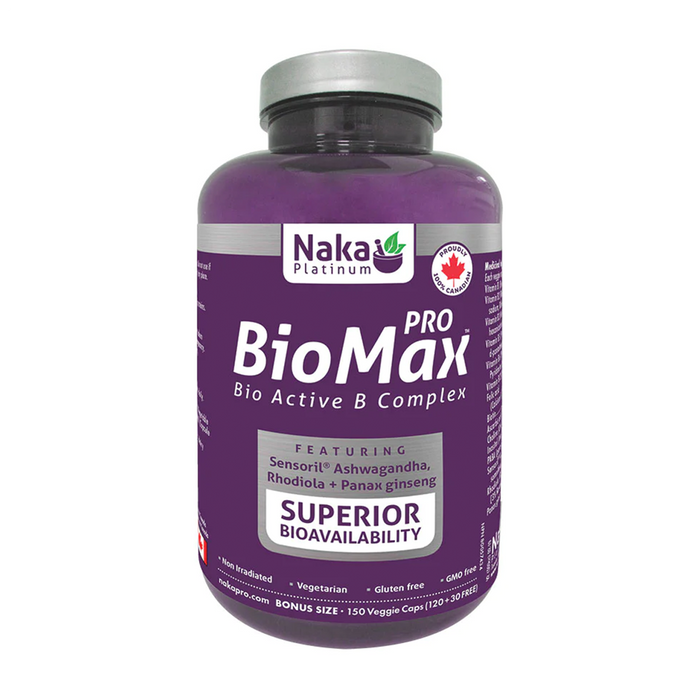 Naka Platinum | Pro Biomax Active B Complex Vegetarian Capsules