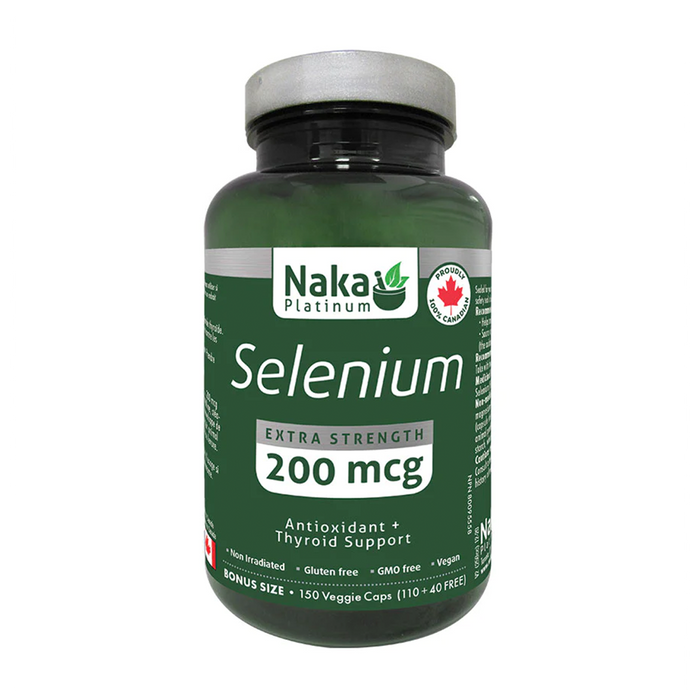 Naka Platinum | Selenium 200mcg Vegetarian Capsules